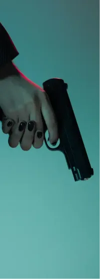 Thriller book cover